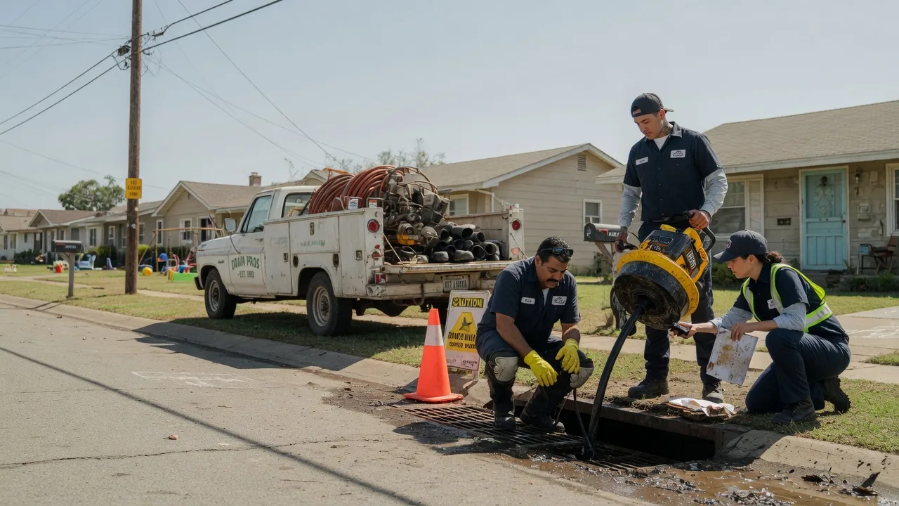Drain Cleaning in New Llano, LA near me